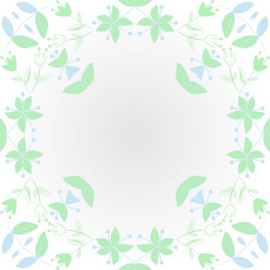 Soyut renkli yaprakları Dikişsiz deseni