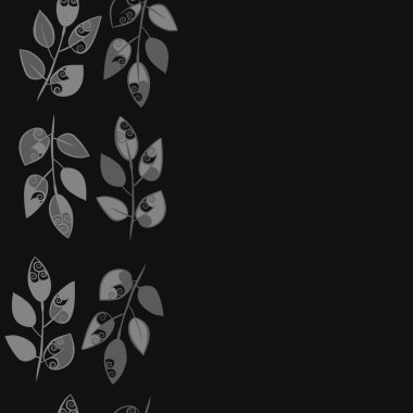 Soyut çiçek arka plan Dikişsiz desen