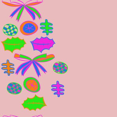 Soyut basit in dikişsiz deseni 