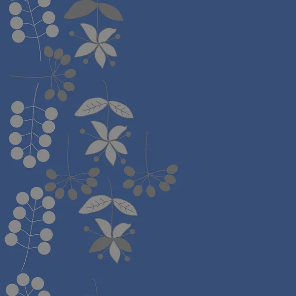 Modèle Sans Couture Fleurs Colorées Abstraites — Image vectorielle