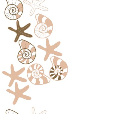 farklı deniz kabukları ile Seamless Modeli