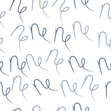 eğri çizgilerin soyut vektör illüstrasyonu, tam kare