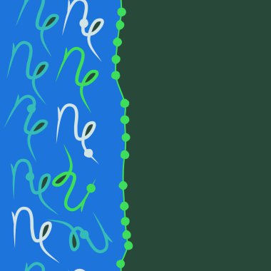 Akrep, oğlak burçlarının dikişsiz deseni. Vektör çizimi