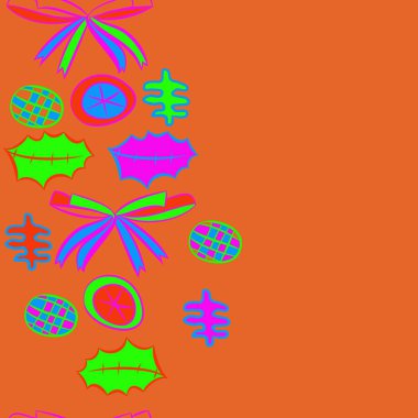 Soyut basit in dikişsiz deseni 