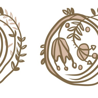 Kusursuz çiçek deseni. Vektör illüstrasyonu