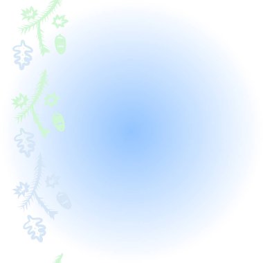 Çizgi sanat bitkileri ile dikişsiz etnik desen