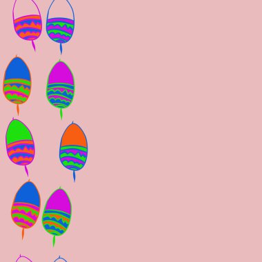 kopya alanı ile soyut basit meşe palamudu desen