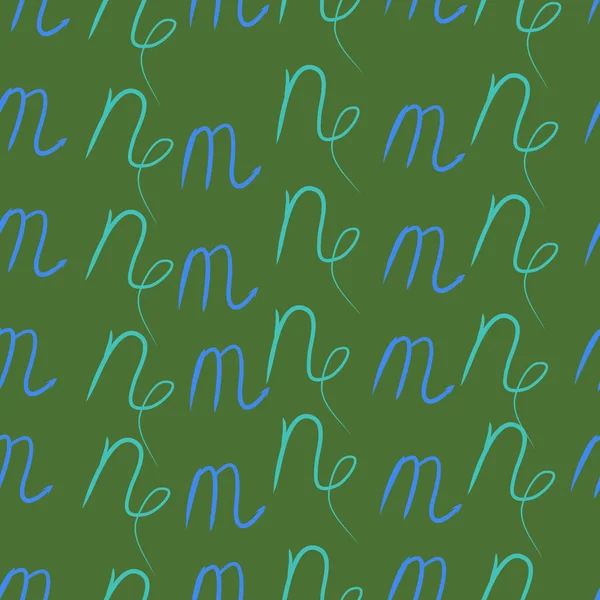 Akrep, oğlak burçlarının dikişsiz deseni. Vektör çizimi