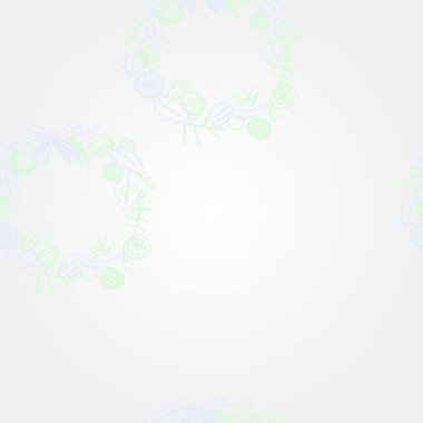 Kusursuz çiçek deseni. Vektör illüstrasyonu