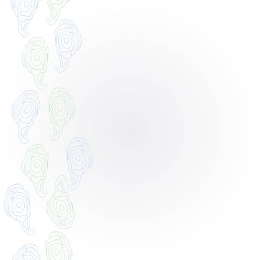 soyut basit eğri şekilleri, vektör illüstrasyon