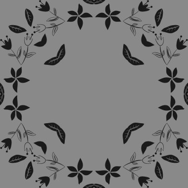 Soyut renkli yaprakları Dikişsiz deseni