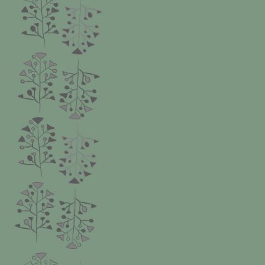 Soyut basit yaprakların kusursuz deseni