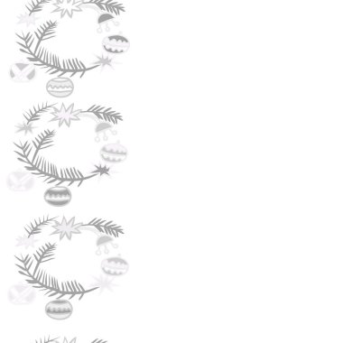 Soyut renkli noel köknar ağaçlarının dikişsiz desen