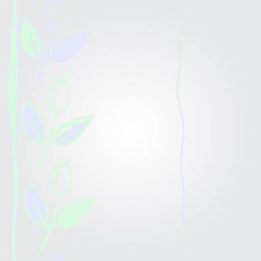 Çiçek motifi, karalamalar, stamens, yapraklar, laleler Dikişsiz desen.