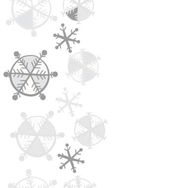 Kış motifi, kar taneleri, karalamalar dikişsiz desen. 