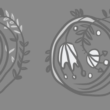 Kusursuz çiçek deseni. Vektör illüstrasyonu