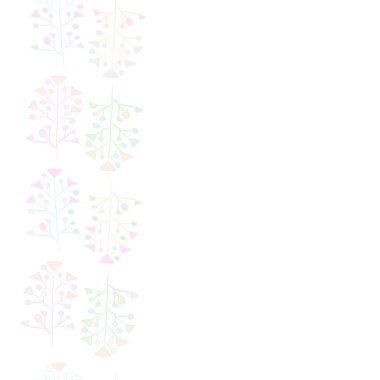 Soyut basit yaprakların kusursuz deseni