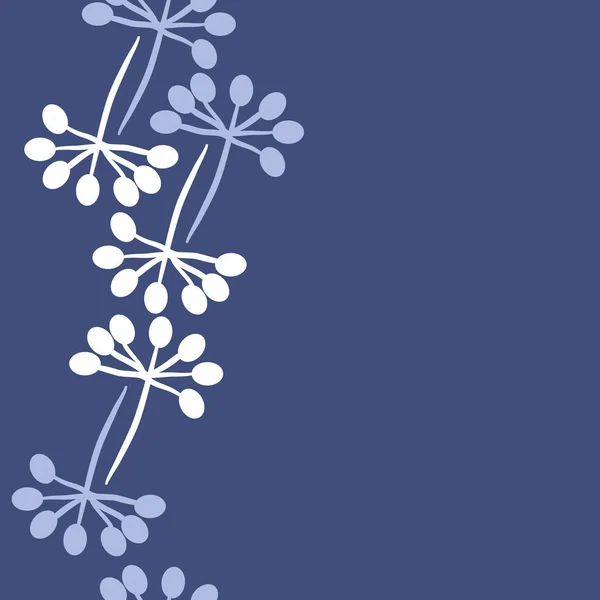 Soyut basit çiçeklerin kusursuz deseni