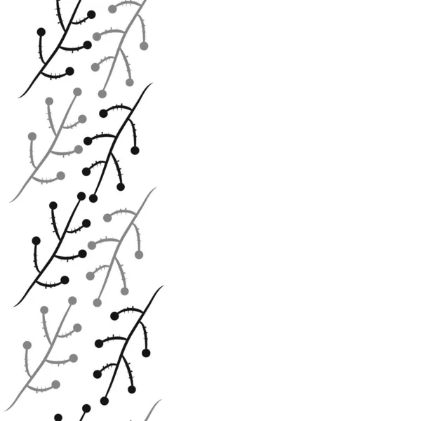 Безшовний Візерунок Абстрактних Барвистих Гілок — стоковий вектор