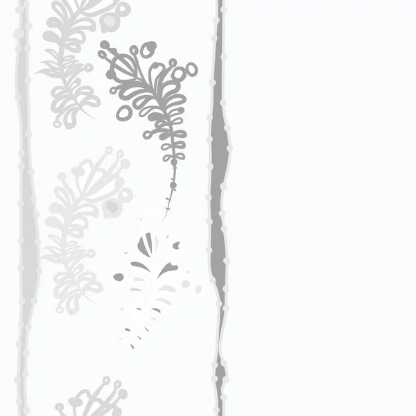 无缝图案与简单的花卉元素 — 图库矢量图片