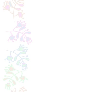 kopya alanı ile soyut basit çiçek deseni