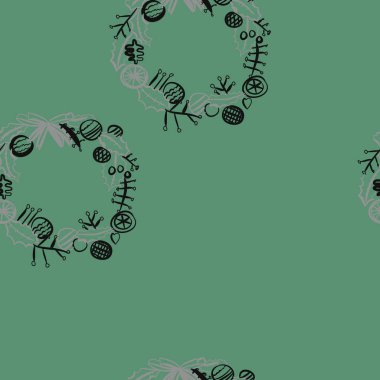 Kusursuz çiçek deseni. Vektör illüstrasyonu