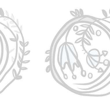 Kusursuz çiçek deseni. Vektör illüstrasyonu