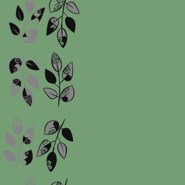 Soyut çiçek arka plan Dikişsiz desen