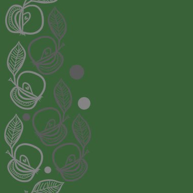 Kusursuz çiçek deseni. Vektör illüstrasyonu