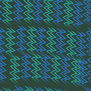 Soyut basit dalgaların kusursuz deseni