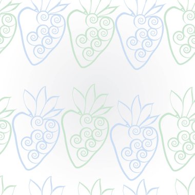 Çilek seamless modeli