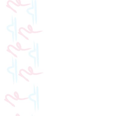 Soyut basit kaligrafi dikişsiz desen