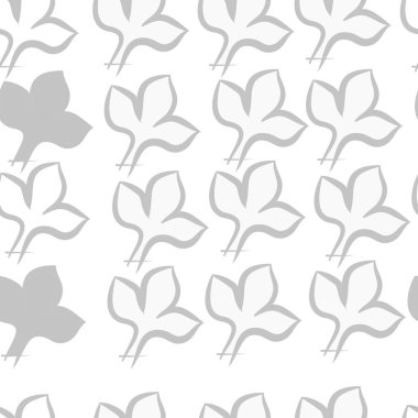 Soyut renkli yaprakları Dikişsiz deseni