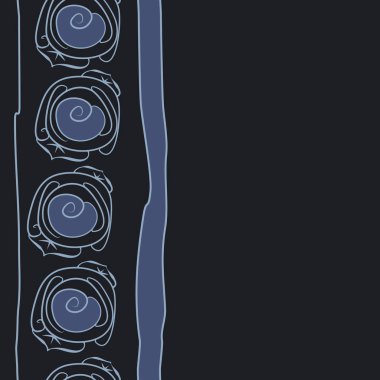 Soyut basit güllerin kusursuz deseni