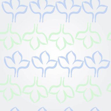 Soyut renkli yaprakları Dikişsiz deseni