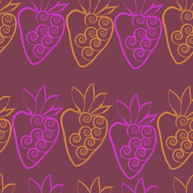 Çilek seamless modeli