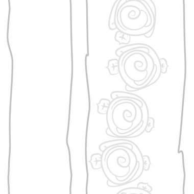 Soyut basit güllerin kusursuz deseni