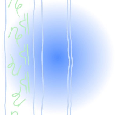 Soyut basit kaligrafi dikişsiz desen