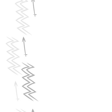 Soyut basit kaligrafi dikişsiz desen