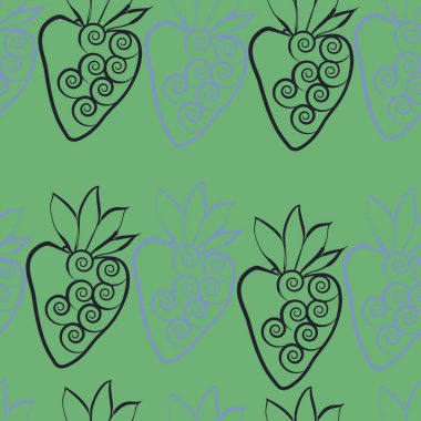 Çilek seamless modeli