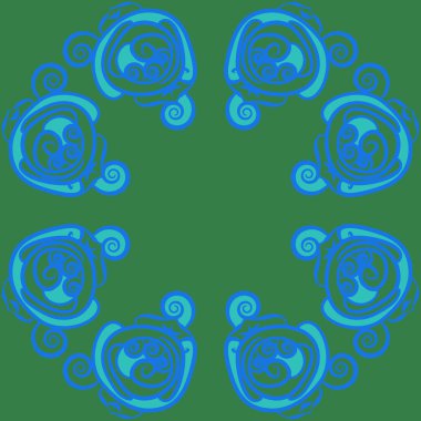 Soyut basit güllerin kusursuz deseni