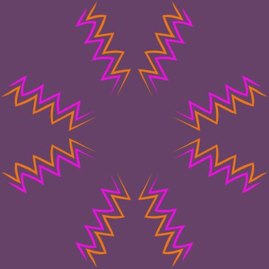 Burçlar, karalamalar, kova, kopya alanı desen. 