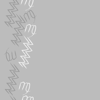  burçlar, doodle, akrep, kopya alanı desen. 