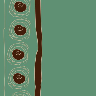 Soyut basit güllerin kusursuz deseni