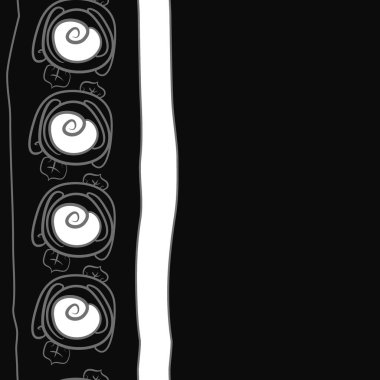 Soyut basit güllerin kusursuz deseni