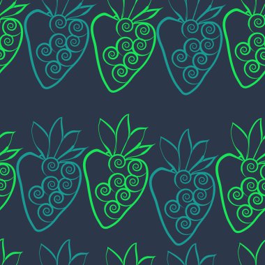 Çilek seamless modeli