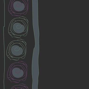 Soyut basit güllerin kusursuz deseni