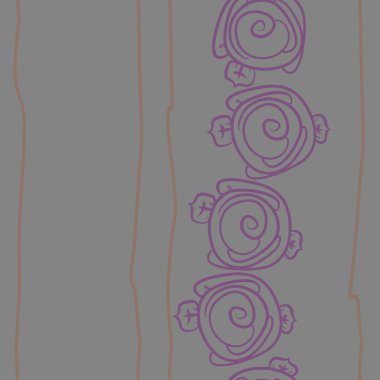 Soyut basit güllerin kusursuz deseni