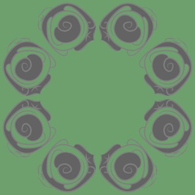 Soyut basit güllerin kusursuz deseni