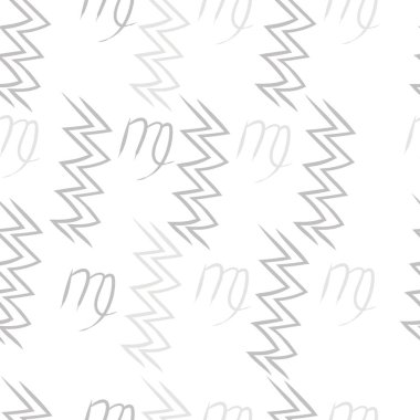 Soyut basit kaligrafi ve dalgaların kusursuz deseni